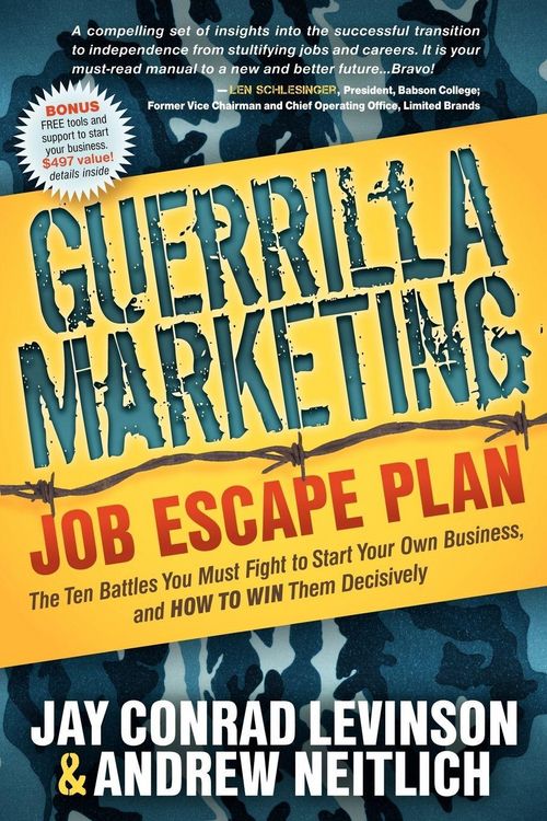 Produktbild: Guerrilla Marketing Job Escape Plan