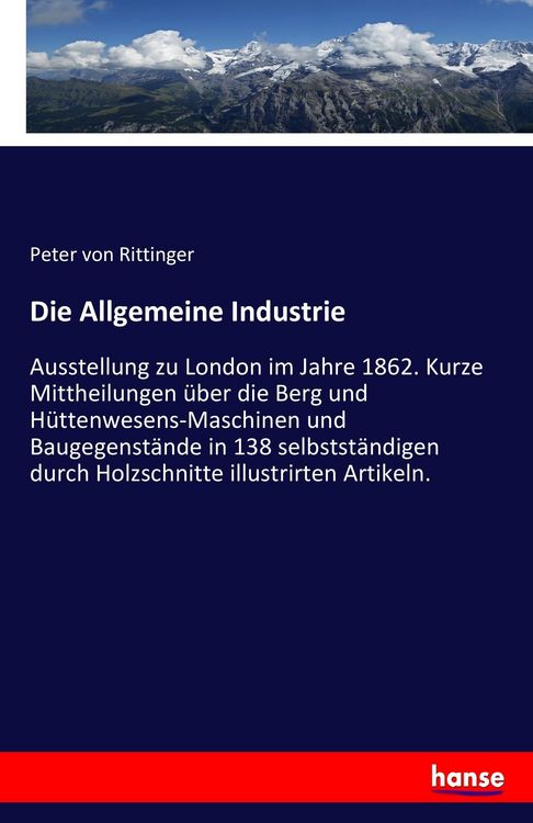 Produktbild: Die Allgemeine Industrie