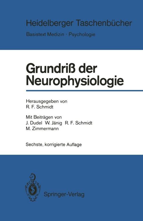 Produktbild: Grundri&szlig; der Neurophysiologie
