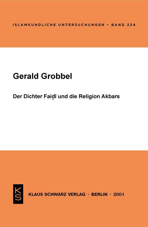 Produktbild: Der Dichter Faidi und die Religion Akbars