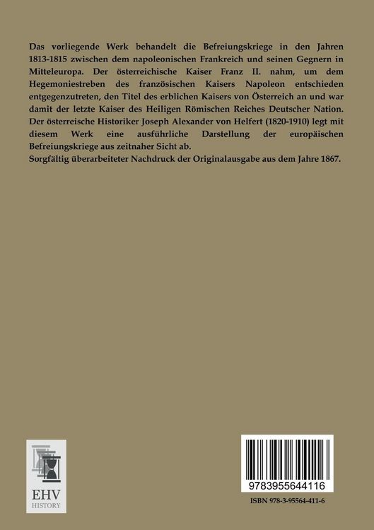 Produktbild: Kaiser Franz und die europ&auml;ischen Befreiungskriege gegen Napoleon I.