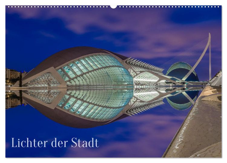 Produktbild: Lichter der Stadt (Wandkalender 2026 DIN A2 quer), CALVENDO Monatskalender