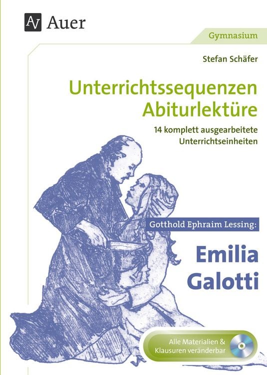 Produktbild: Gotthold Ephraim Lessing Emilia Galotti