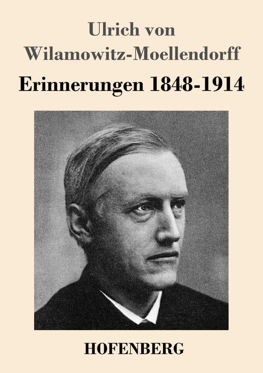 Produktbild: Erinnerungen 1848-1914
