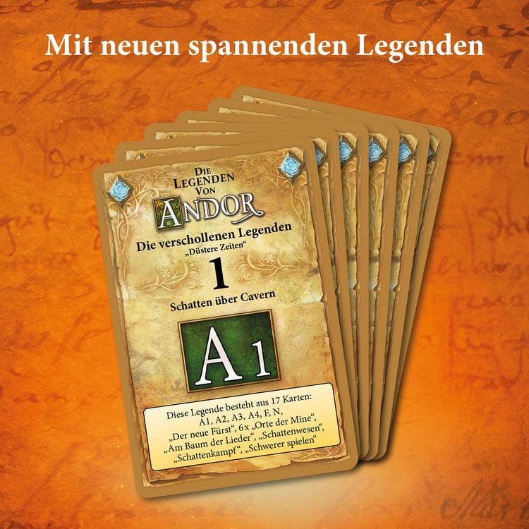 Produktbild: Andor Die verschollenen Legenden "D&uuml;stere Zeiten"