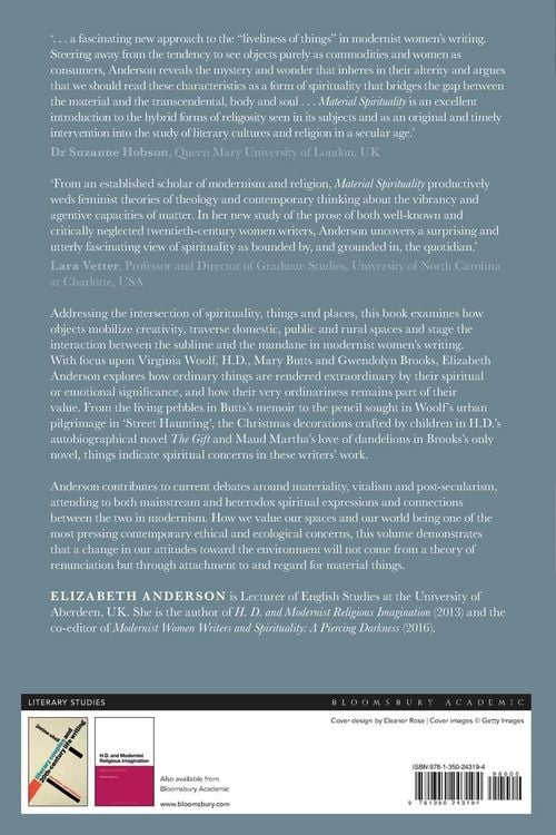 Produktbild: Material Spirituality in Modernist Women's Writing