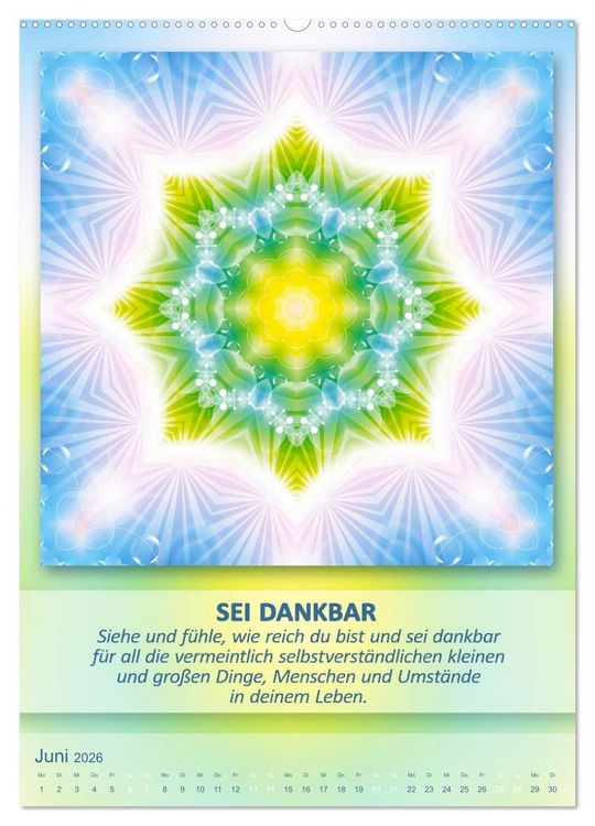 Produktbild: Light Energy Mandalas - Kalender - Vol. 1 (Wandkalender 2026 DIN A2 hoch), CALVENDO Monatskalender