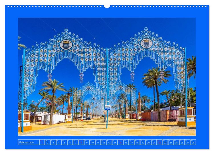 Produktbild: Ein Herz f&uuml;r Jerez de la Frontera (hochwertiger Premium Wandkalender 2026 DIN A2 quer), Kunstdruck in Hochglanz
