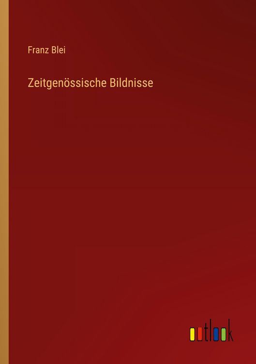 Produktbild: Zeitgen&ouml;ssische Bildnisse
