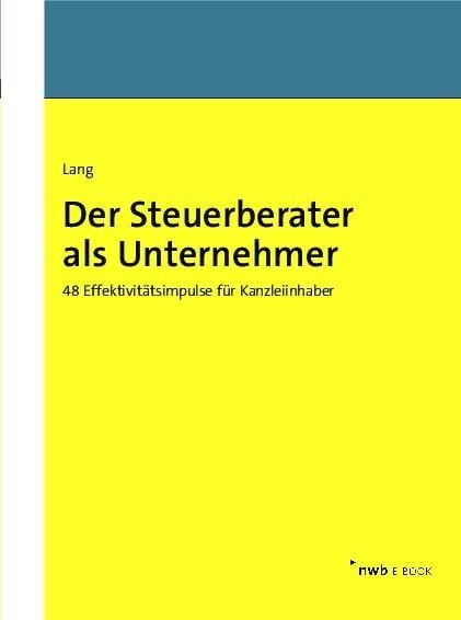 Produktbild: Der Steuerberater als Unternehmer