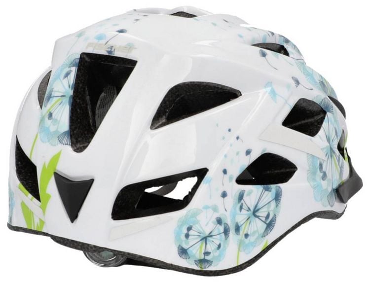 Produktbild: FISCHER FAHRRAD Urban Flower Fahrrad-Helm Schwarz Konfektionsgr&ouml;&szlig;e=S/M Kopfumfang=55-59cm
