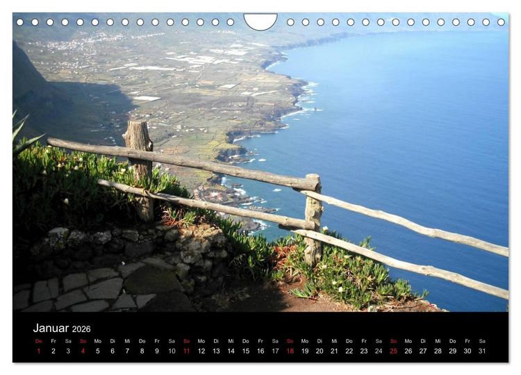 Produktbild: Insel El Hierro - Perle der Kanaren (Wandkalender 2026 DIN A4 quer), CALVENDO Monatskalender