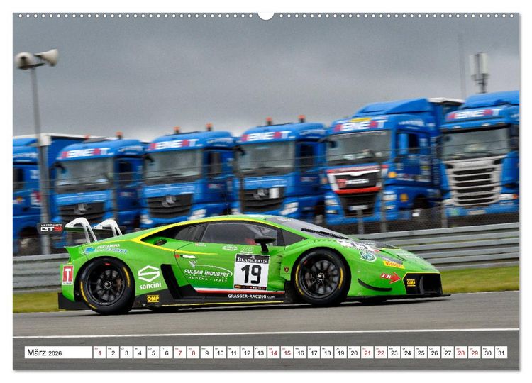 Produktbild: Faszination GT3 RACING (Wandkalender 2026 DIN A2 quer), CALVENDO Monatskalender