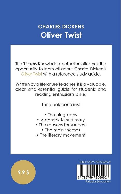 Produktbild: Study guide Oliver Twist by Charles Dickens (in-depth literary analysis and complete summary)