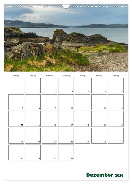 Produktbild: Schottland Entdeckungstour (Wandkalender 2026 DIN A3 hoch), CALVENDO Monatskalender