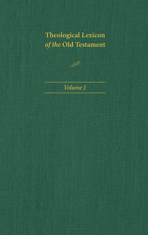 Produktbild: Theological Lexicon of the Old Testament, Volume 1