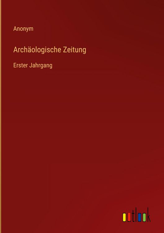 Produktbild: Arch&auml;ologische Zeitung