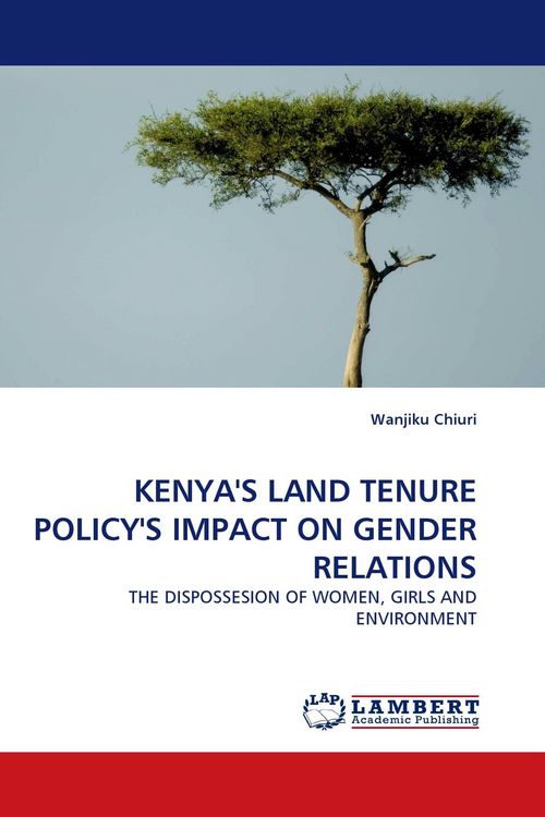 Produktbild: Kenya''s Land Tenure Policy''s Impact On Gender Relations