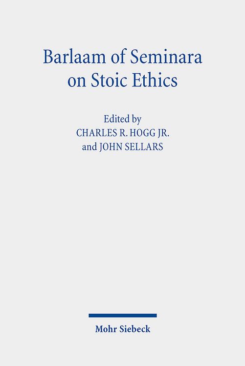 Produktbild: Barlaam of Seminara on Stoic Ethics