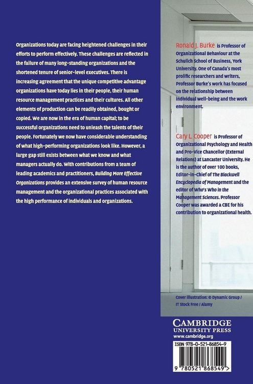 Produktbild: Building More Effective Organizations
