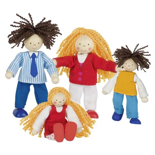 Produktbild: goki Biegepuppen Lifestyle Familie, er Set