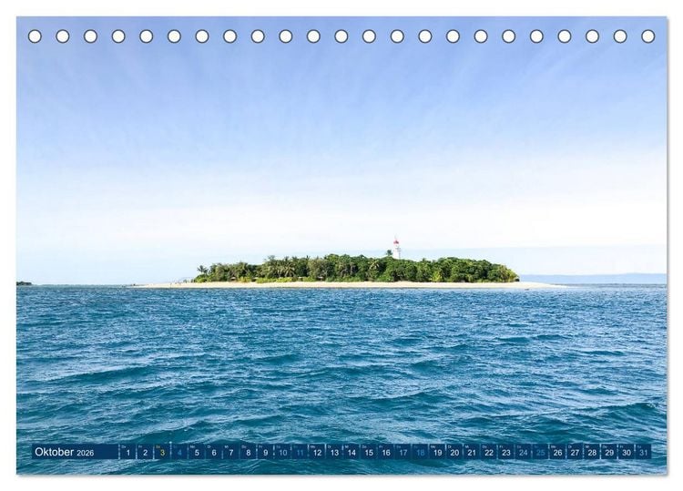 Produktbild: Great Barrier Reef und die Whitsundays (Tischkalender 2026 DIN A5 quer), CALVENDO Monatskalender