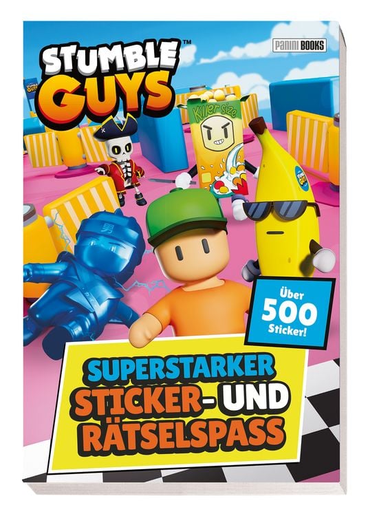 Produktbild: Stumble Guys: Superstarker Sticker- und R&auml;tselspa&szlig;