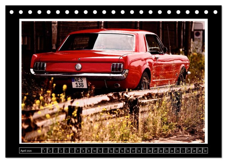 Produktbild: Oldtimer auf Tour (Tischkalender 2026 DIN A5 quer), CALVENDO Monatskalender