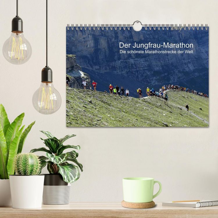 Produktbild: Der Jungfrau-Marathon (Wandkalender 2026 DIN A4 quer), CALVENDO Monatskalender
