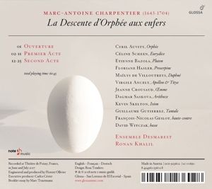 Produktbild: La descente d'Orphee aux enfers