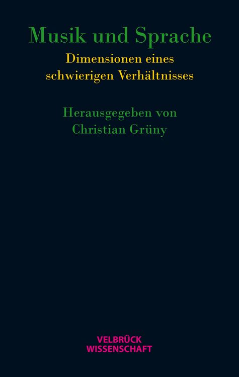 Produktbild: Musik und Sprache