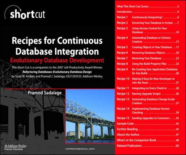 Produktbild: Recipes for Continuous Database Integration