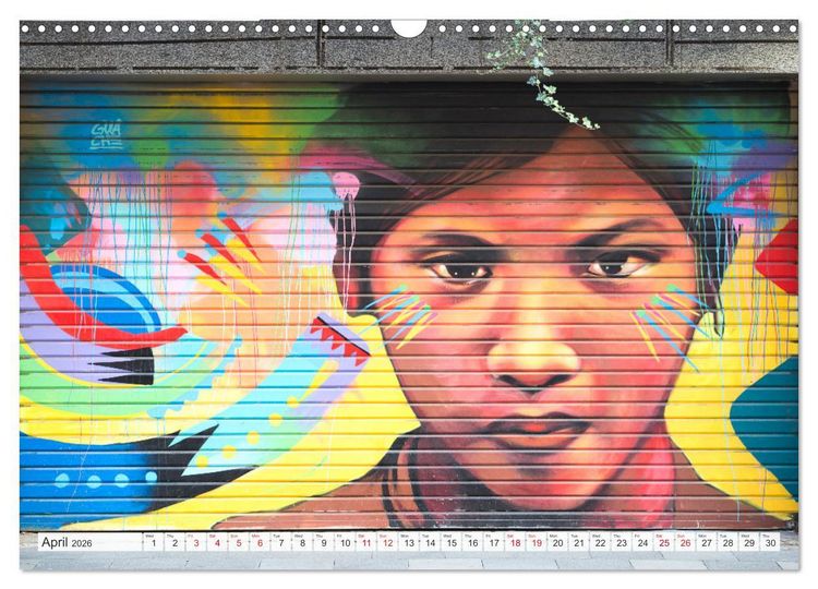 Produktbild: COLOGNE STREETART GALLERY (Wall Calendar 2026 DIN A3 landscape), CALVENDO 12 Month Wall Calendar