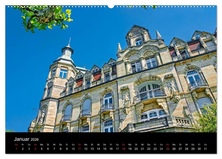 Produktbild: Konstanz Architektur (hochwertiger Premium Wandkalender 2026 DIN A2 quer), Kunstdruck in Hochglanz