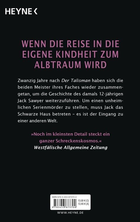 Produktbild: Das Schwarze Haus / Jack Sawyer Band 2