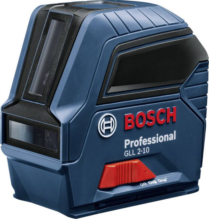 Produktbild: Bosch Professional GLL 2-10 Linienlaser selbstnivellierend, inkl. Tasche Reichweite (max.): 10 m
