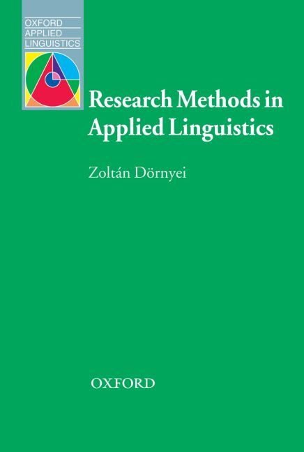 Produktbild: Research Methods in Applied Linguistics