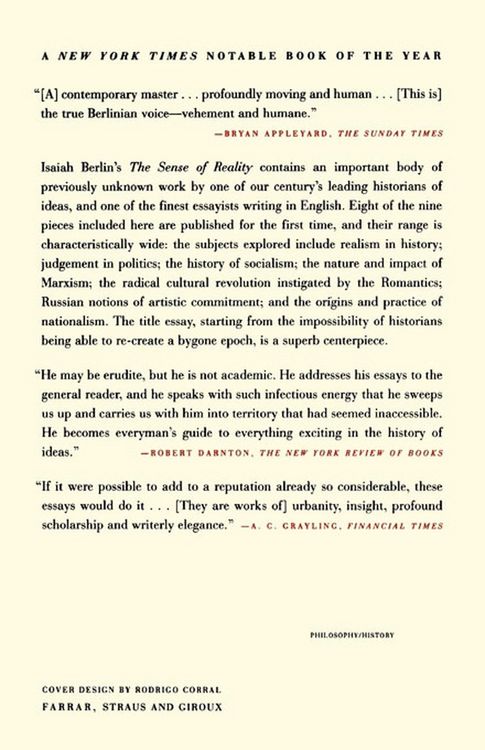 Produktbild: The Sense of Reality