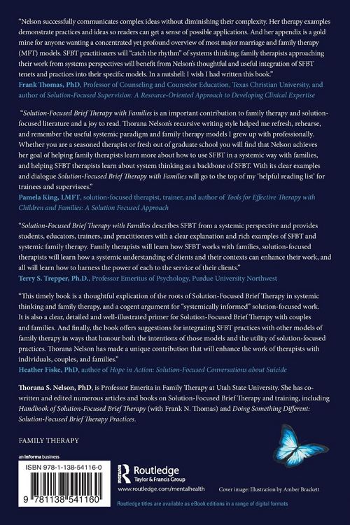 Produktbild: Solution-Focused Brief Therapy with Families