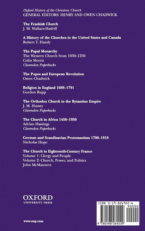 Produktbild: A History of the Popes 1830-1914