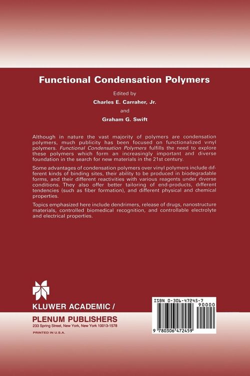 Produktbild: Functional Condensation Polymers