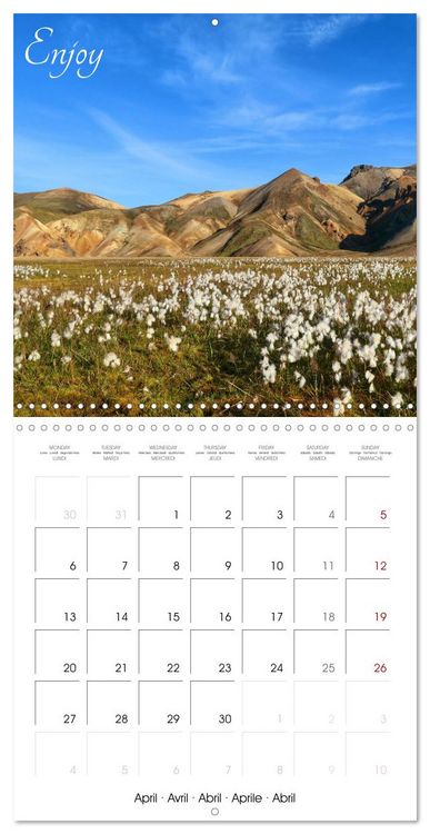 Produktbild: Relaxing Nature (Wall Calendar 2026 12 &times; 12 Inch) CALVENDO 12 Month Wall Calendar