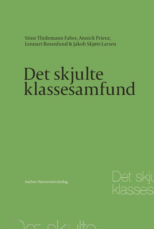 Produktbild: Det skjulte klassesamfund