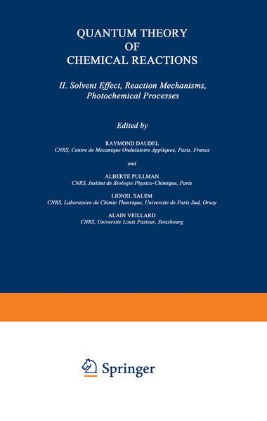 Produktbild: Quantum Theory of Chemical Reactions