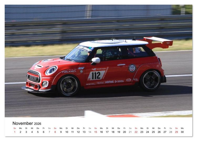 Produktbild: John Cooper Motorsport (hochwertiger Premium Wandkalender 2026 DIN A2 quer), Kunstdruck in Hochglanz
