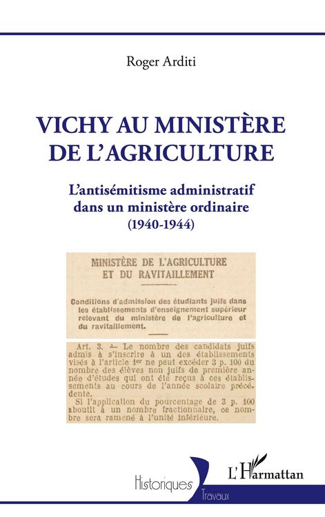 Produktbild: Vichy au minist&egrave;re de l'agriculture
