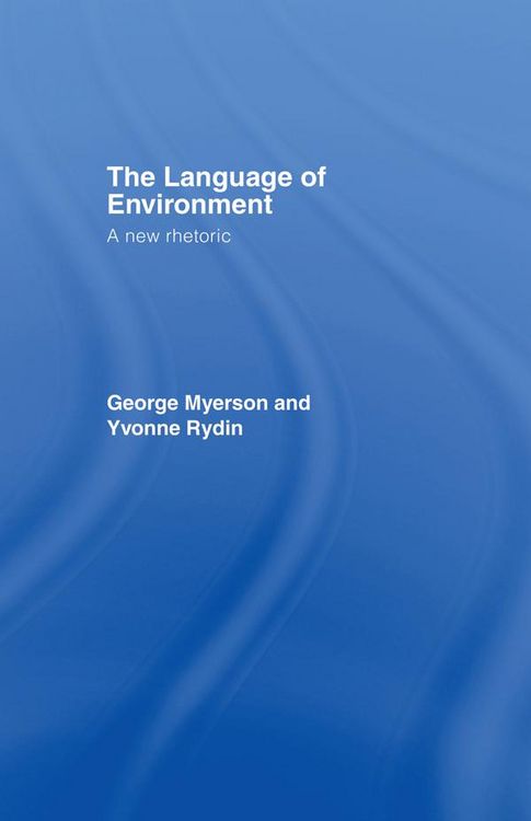 Produktbild: The Language Of Environment