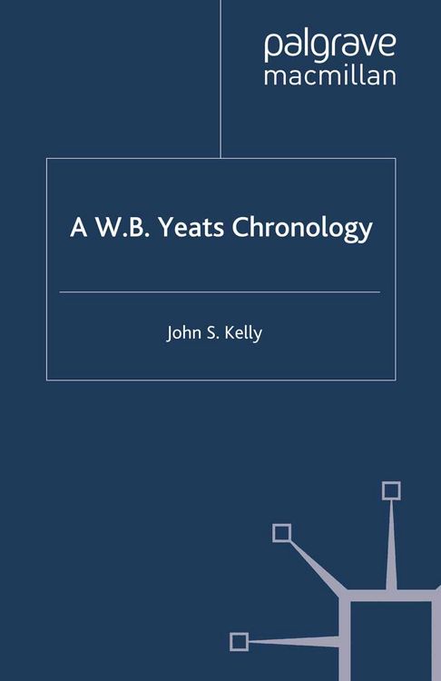 Produktbild: A W.B. Yeats Chronology