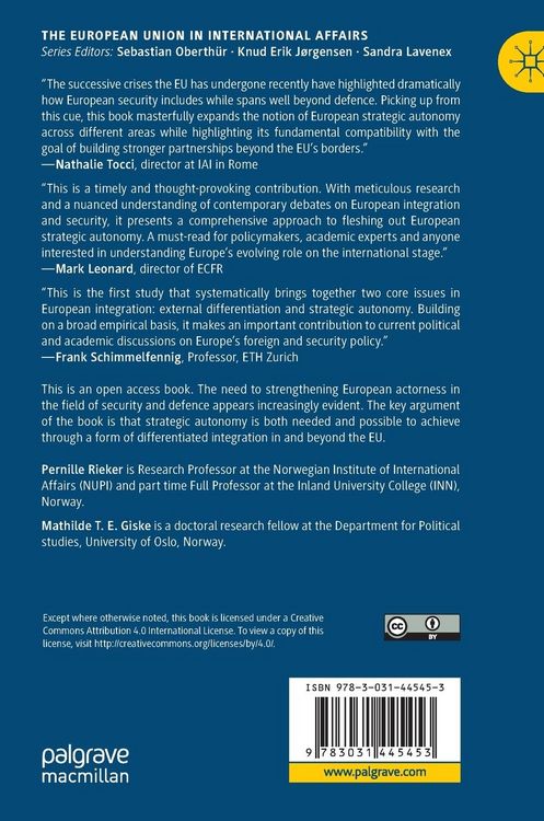 Produktbild: European Actorness in a Shifting Geopolitical Order