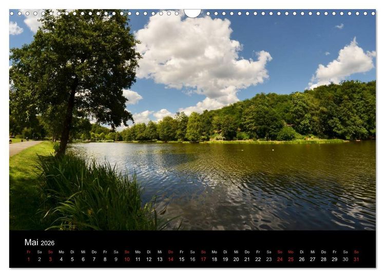 Produktbild: Saarbr&uuml;cken (Wandkalender 2026 DIN A3 quer), CALVENDO Monatskalender